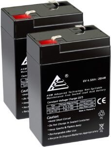 ExpertPower 6 Volt 4.5 Amp Rechargeable Battery