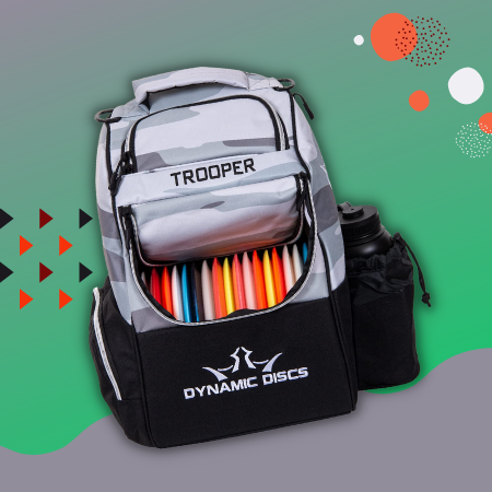 Dynamic Discs Trooper Lightweight and Durable Disc Golf Backpack
